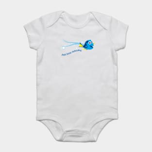 Just Keep Swimming Baby Bodysuit